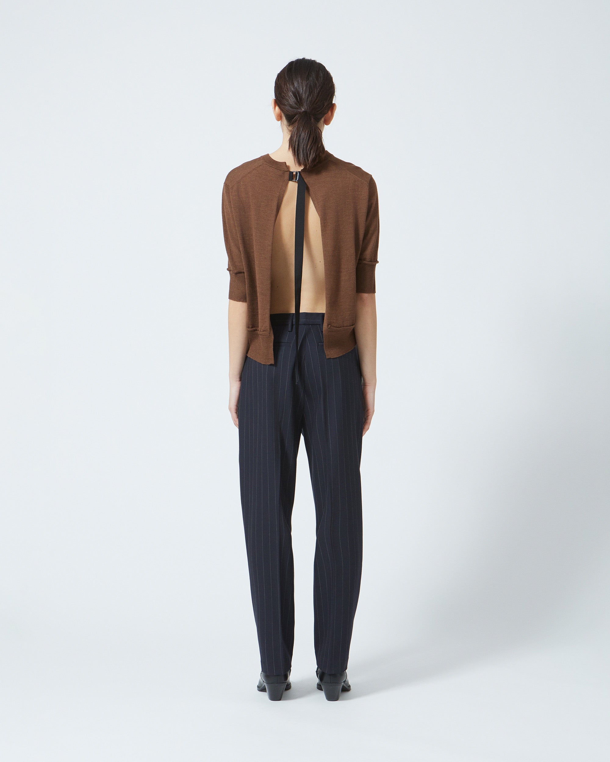 André tapered trousers
