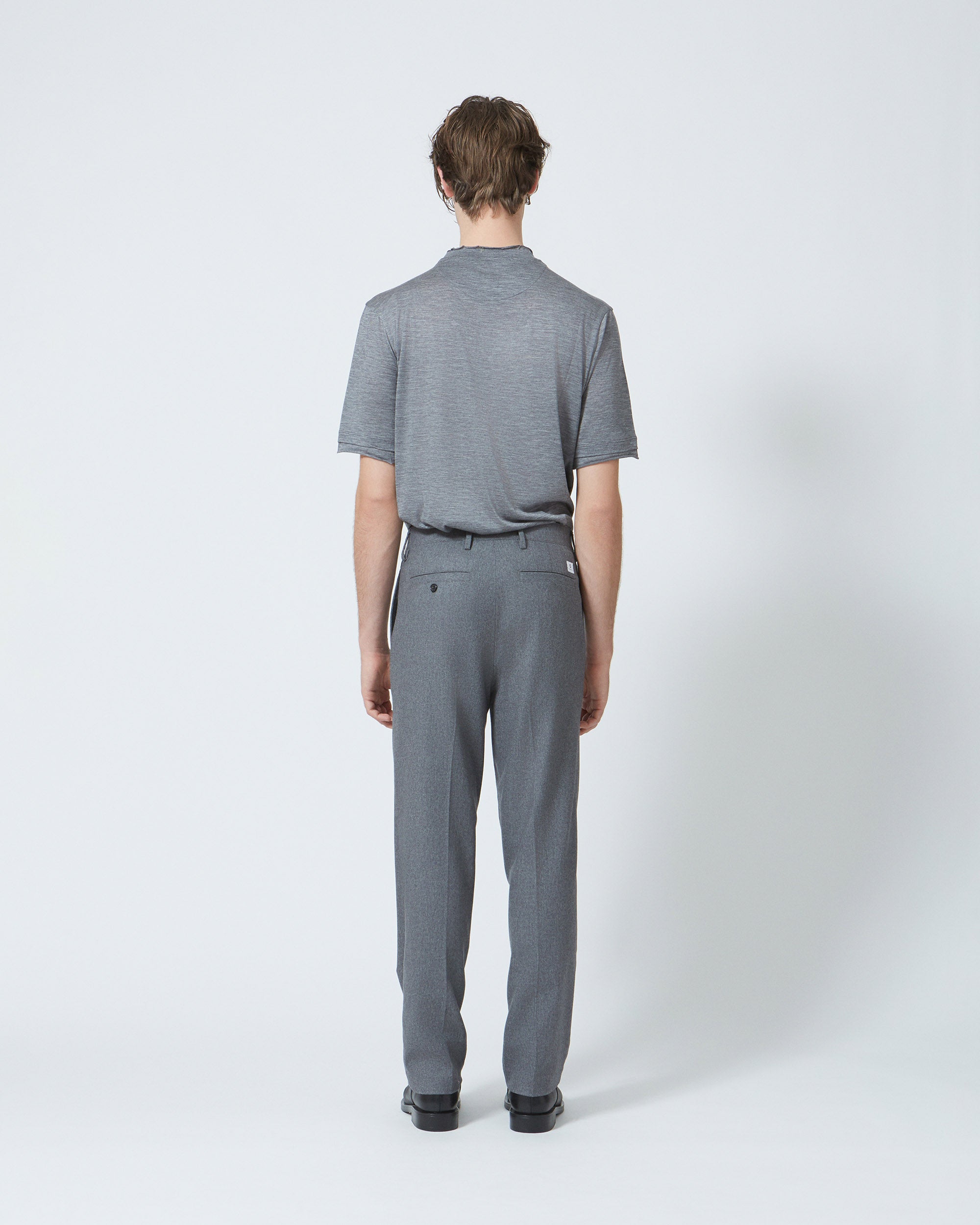 E-motion wide-leg chinos
