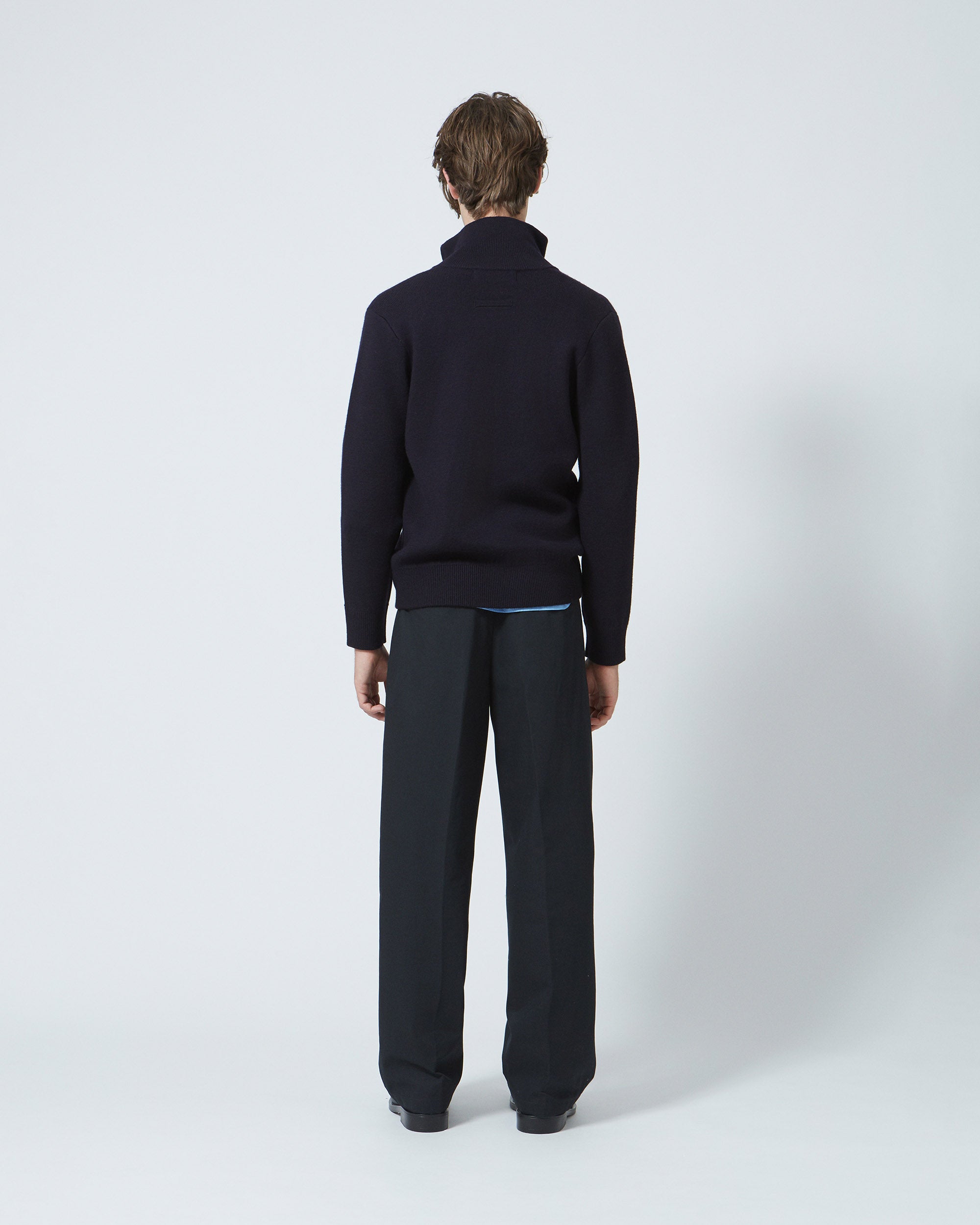 Ed zip-up cardigan
