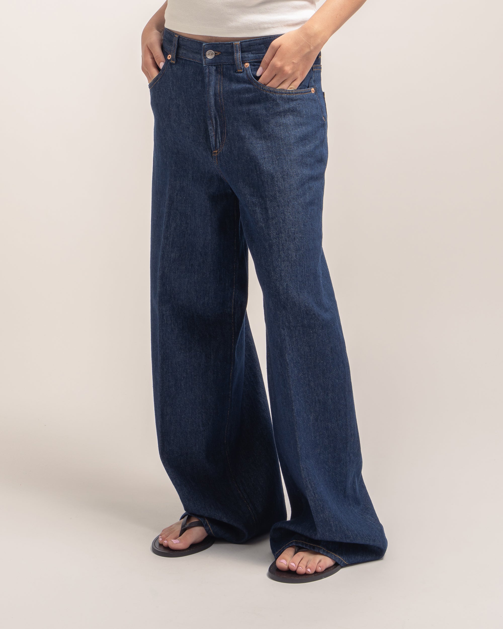 Express jeans gamba ampia