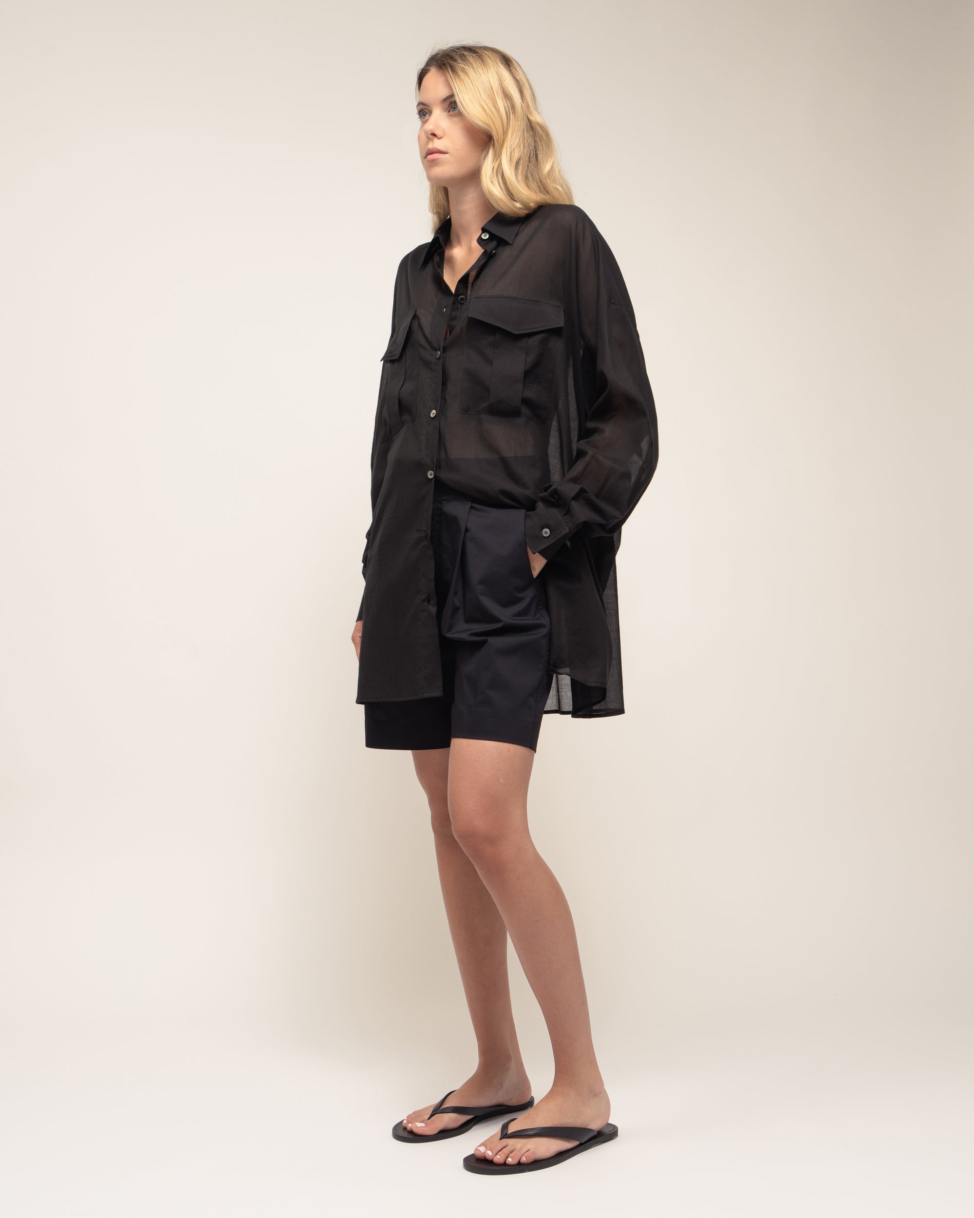 Fire oversized muslin shirt