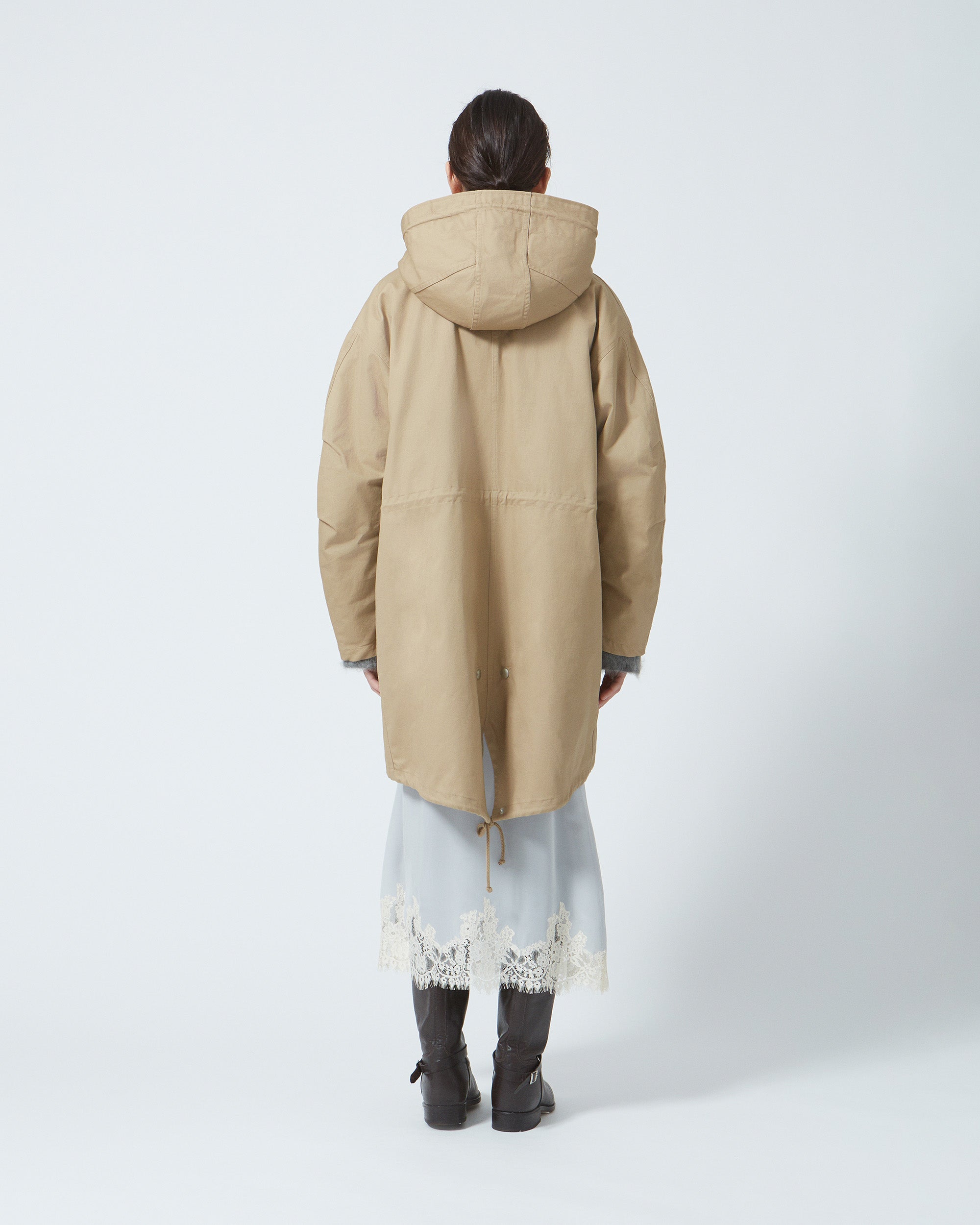 Black parka
