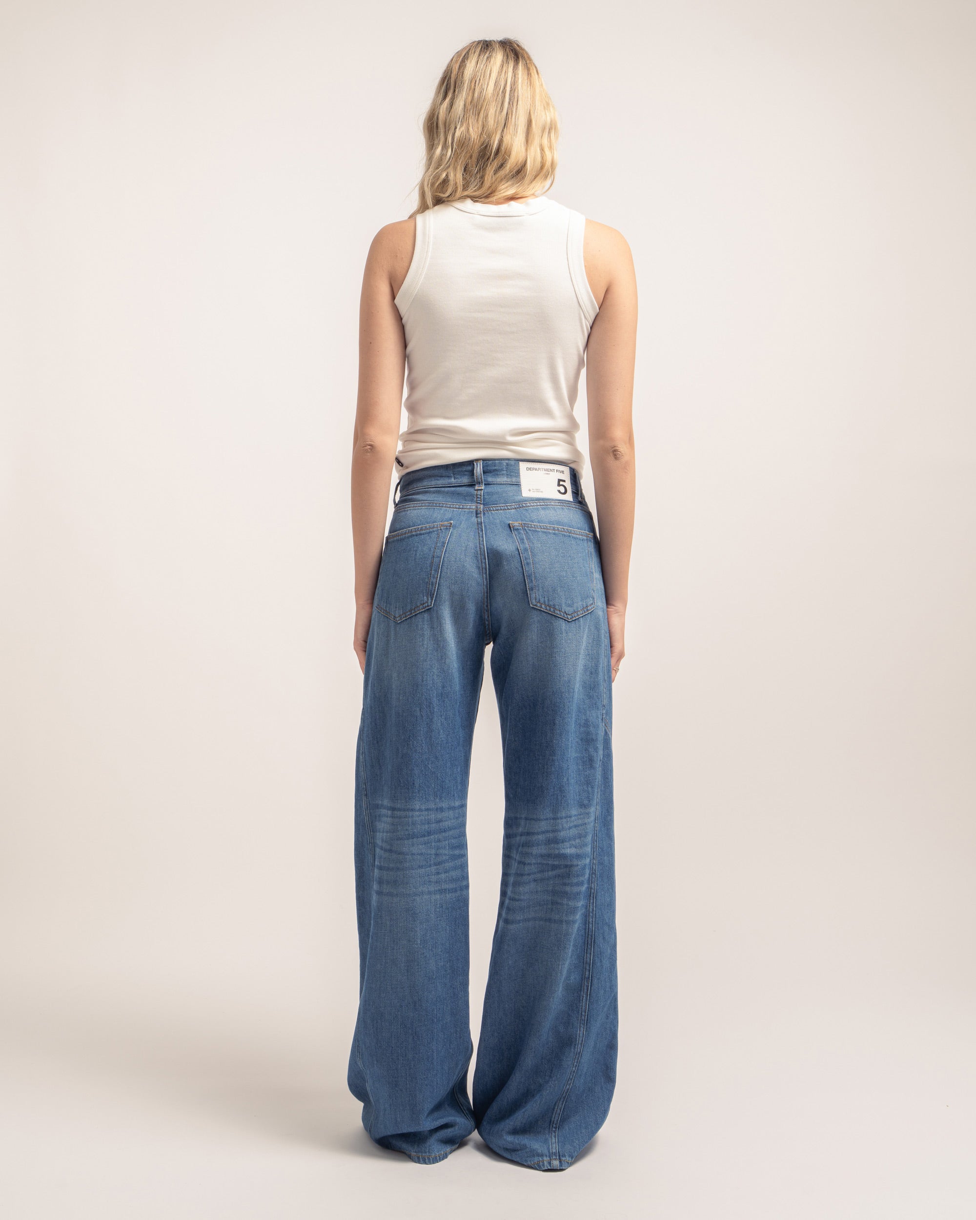 Resort jeans gamba ampia
